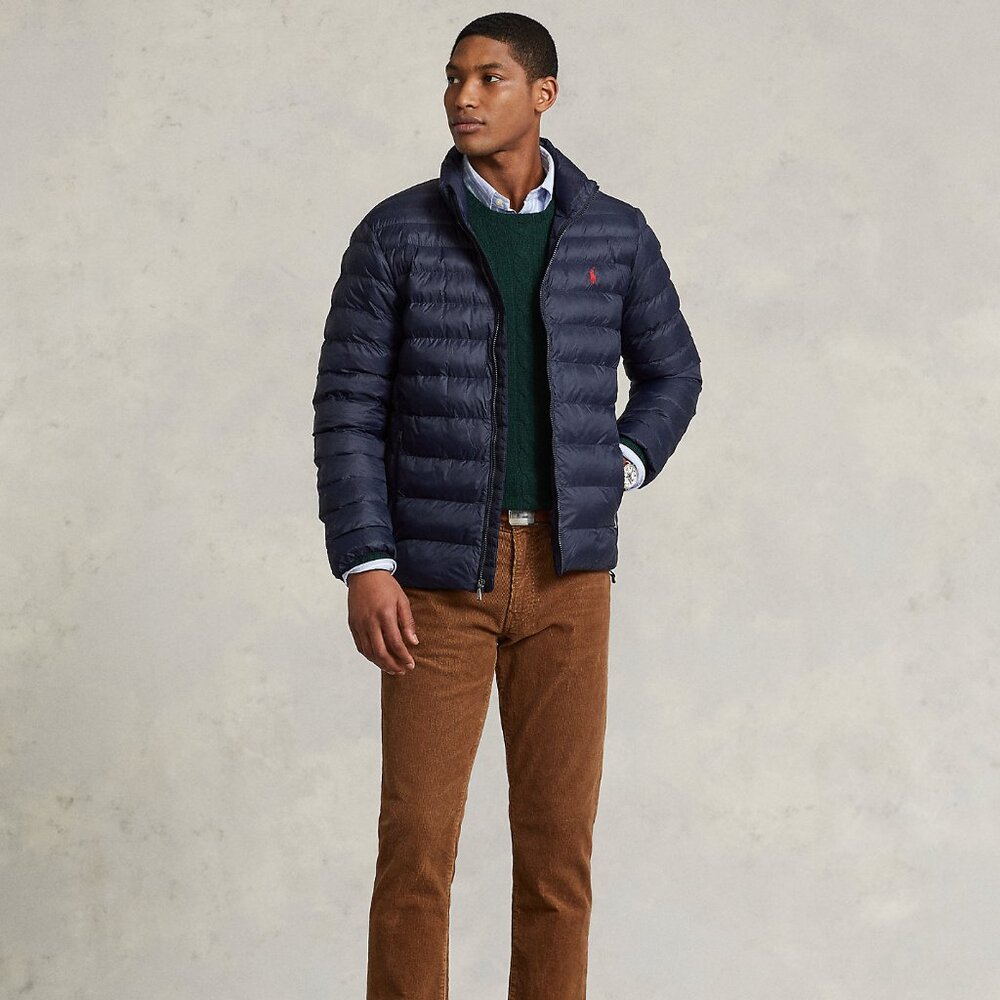 Polo Ralph Lauren Men Navy The Packable Jacket Small